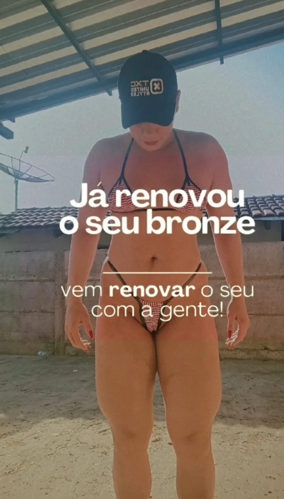 Bronzeamento com Fita — imagem 1